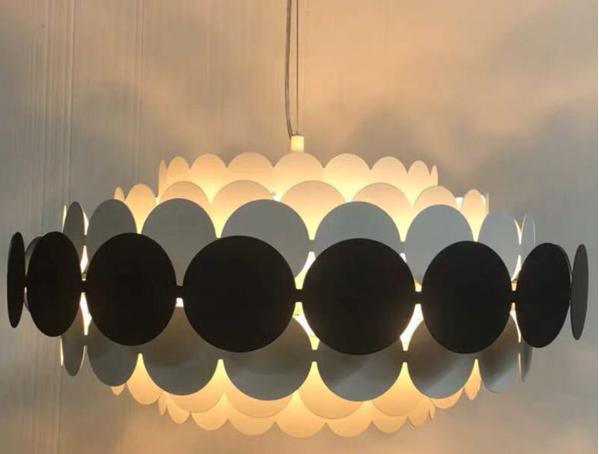 LED Petal Metal Chandelier Pendant.