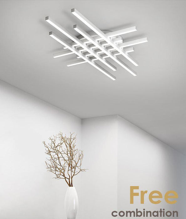 LED Line Modern Design Ceiling Light.