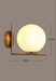 LED LOFT Style Metal Glass Wall Light.