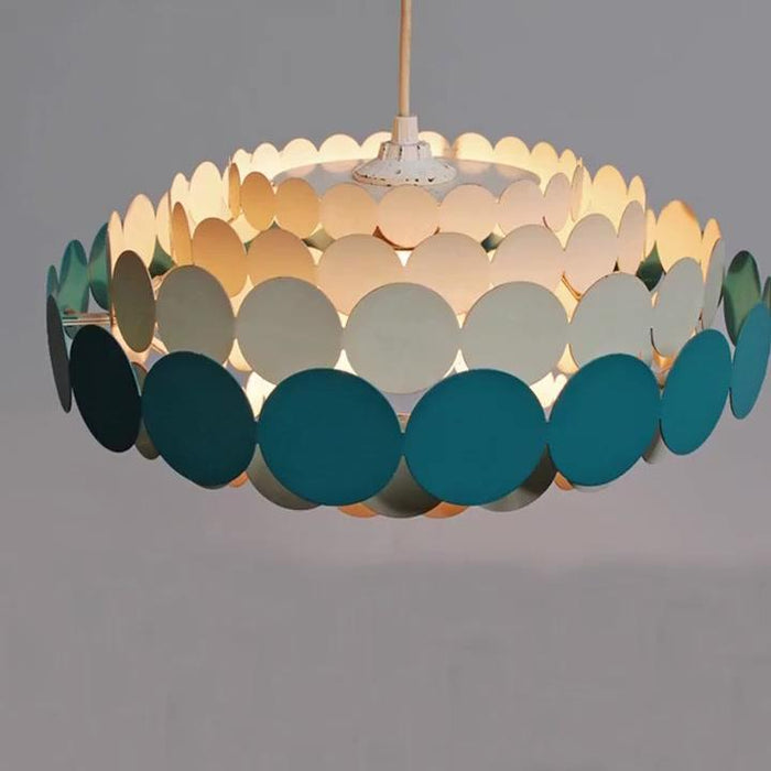 LED Petal Metal Chandelier Pendant.