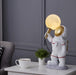 LED Resin Astronaut Creative Table Lamp.