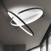 LED Modern TWINS-HALO Ceiling Light - DWHOME