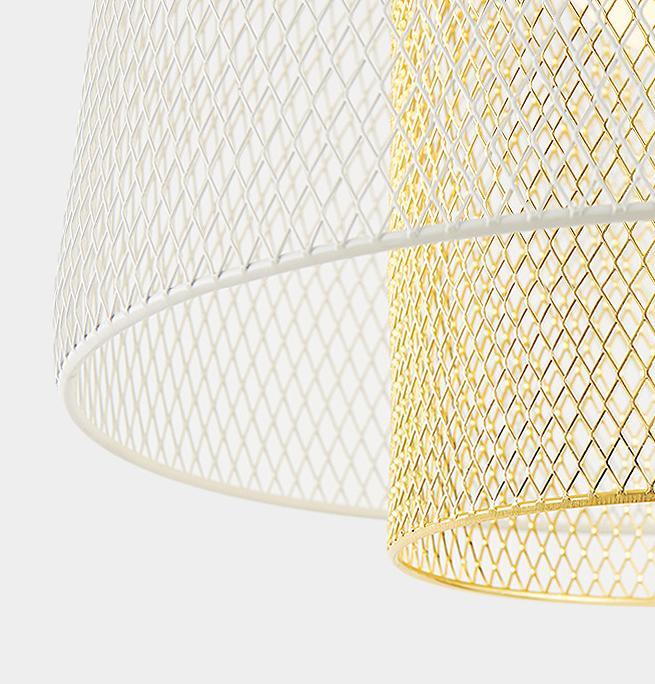 LED Metal Double Nets Pendant Light.