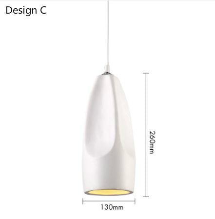 LED Ceramic shade Modern design Pendant Lights for Living Room Dining Room.