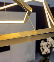 LED Simple Multi-layer Post-modern Decorative Pendant Light-DWHOME