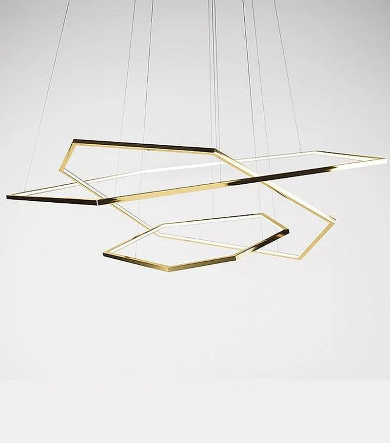 LED Simple Multi-layer Post-modern Decorative Pendant Light-DWHOME