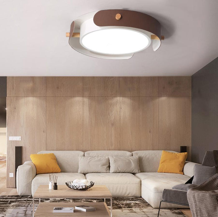 LED Circle & Belt Modern Ceiling Light.