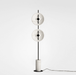 LED Double-Disc Decorative Floor Lamp.