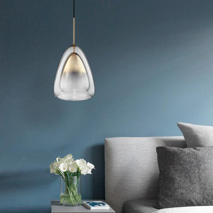 LED Bubble Droplet Modern Pendant Light.