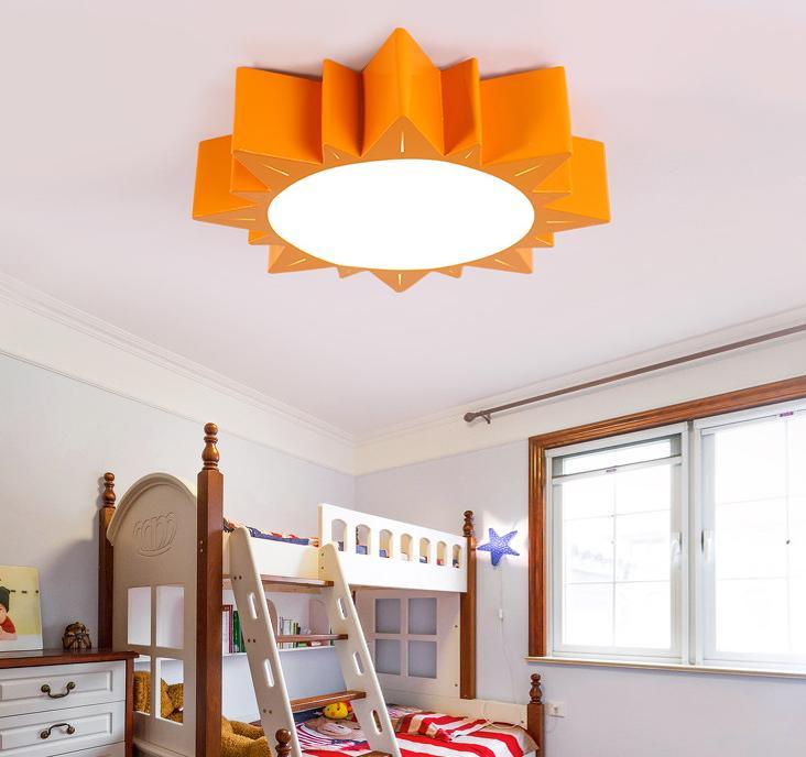 LED Flower PendantCeiling Light for Children's Room.