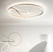 LED Modern Rope with Circle Ceiling Light.