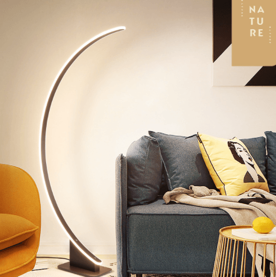 LED New Arc Design Modern Floor Lamp.