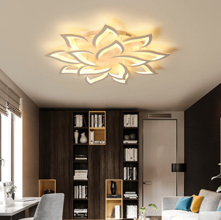 LED Flower Design Modern Style Ceiling Light.