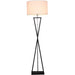 LED Classic Infinity Cloth Floor Lamp.