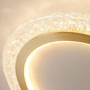 LED Super Thin Brass & Acrylic Ceiling Light-DWHOME