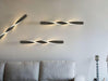 LED Spiral Wall Light.