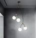 LED Creative Modern Molecular Design Pendant Light.