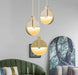 LED Semi-Circle Modern Creative Pendant Light.