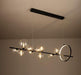 LED Modern Bulbs & Wheel Pendant Light.