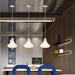 LED Multi-Design Milky White Pendant Light.