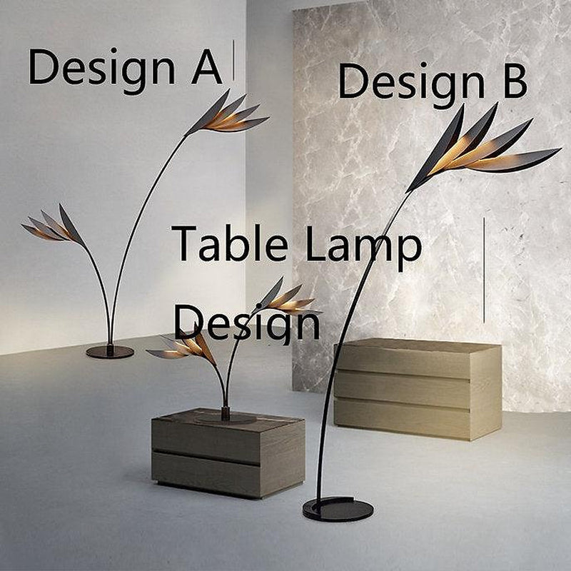 LED Modern Leaves Design Table/Floor Lamp-DWHOME