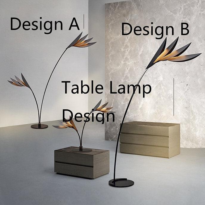 LED Modern Leaves Design Table/Floor Lamp.