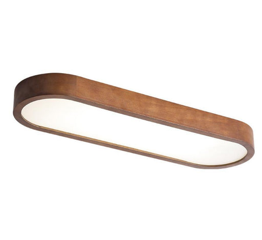 LED Classic Wood Long Ceiling Light.