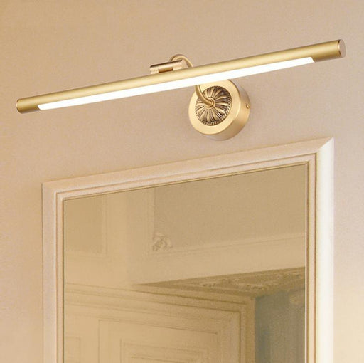 LED JQ6720 Brass Mirror Wall Light.