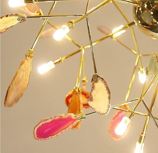 LED Agate Tree Branches Design Chanderlier.