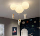 LED Cartoon Astronaut Ceiling Light.