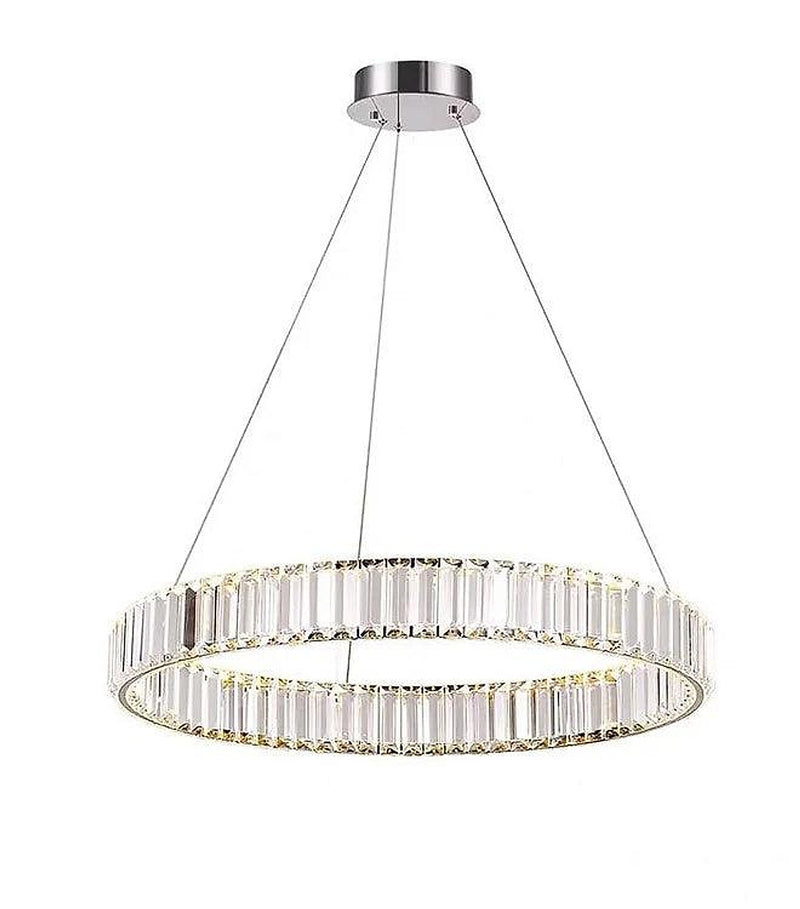 LED North European Style Glass Crystal Pendant Light-DWHOME