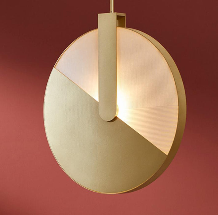 LED Semi-Circle Modern Creative Pendant Light.