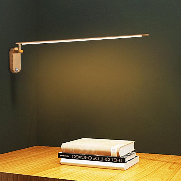 LED Simple Adjustable Stainless Steel Wall Light.