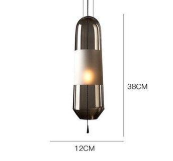 LED Modern Mini Glass Pendant Light.