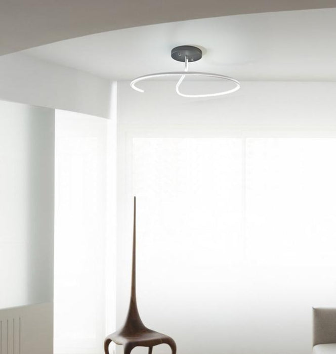 LED Modern Rope with Circle Ceiling Light Series 2.