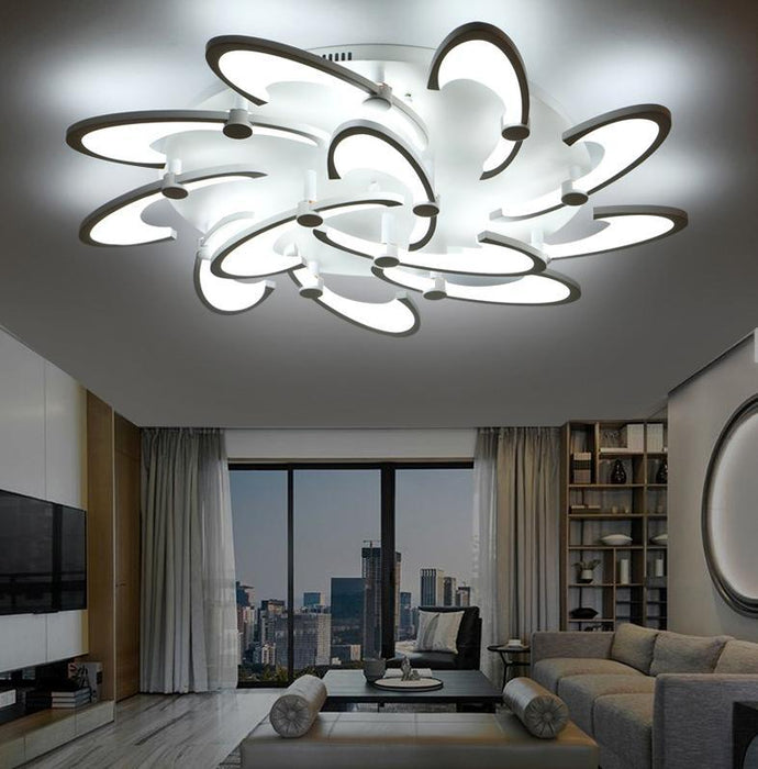 Modern LED Blossom Design Ceiling Light for Living Room.