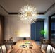 LED Modern Dandelion Pendant Light.