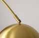 LED Golden Simple Design Modern Floor Lamp.