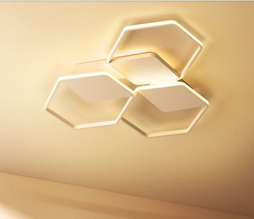 LED Hexagon Ceiling Light.