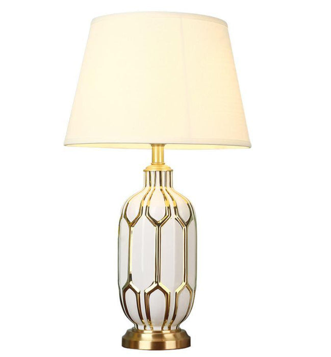 LED Ceramic Country Style Table Lamp - DWHOME