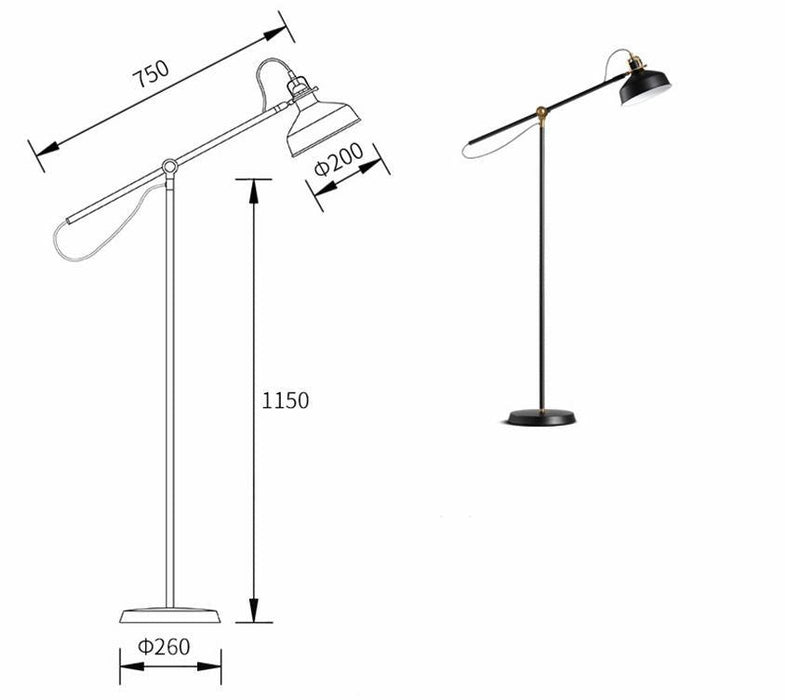 LED Adjustable Floor Lamp.