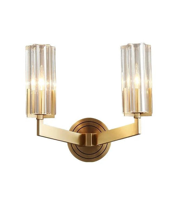 LED Brass Single/Double Decorative Wall Light - DWHOME