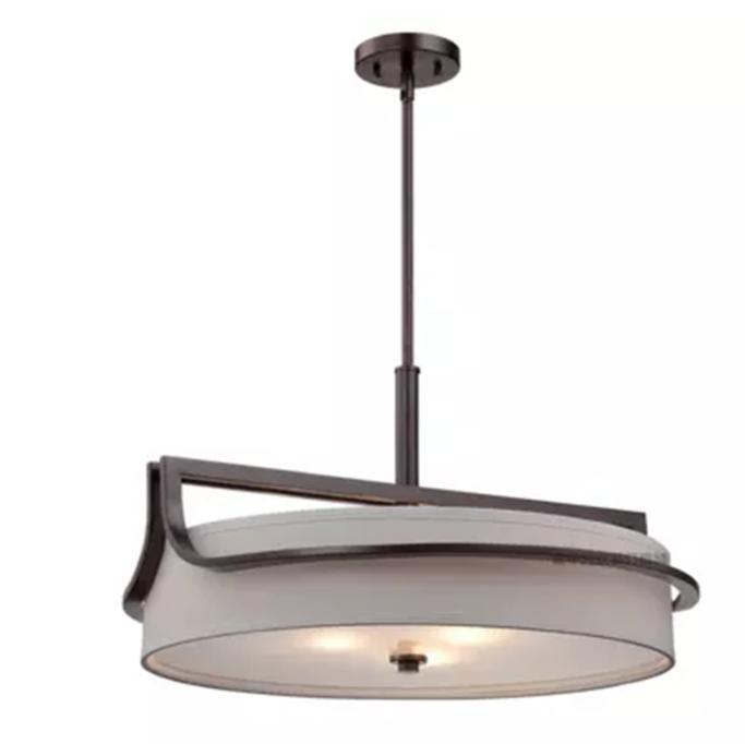 LED Large Round Classic Pendant Light.