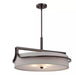 LED Large Round Classic Pendant Light.