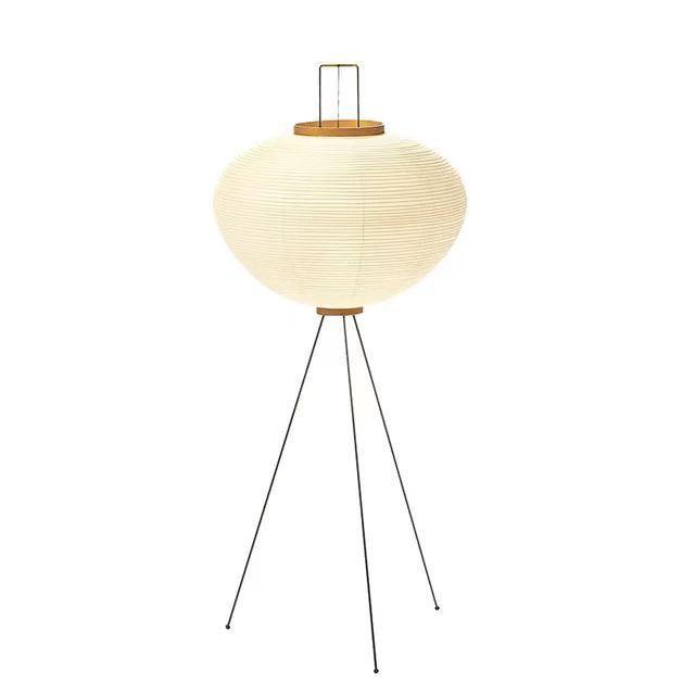 LED Japanese Style Simple Modern Fiber Floor Lamp.