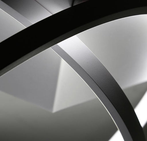 LED Modern TWINS-HALO Ceiling Light.