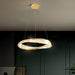 LED Luxury Style Crystal Halo Pendant Light.