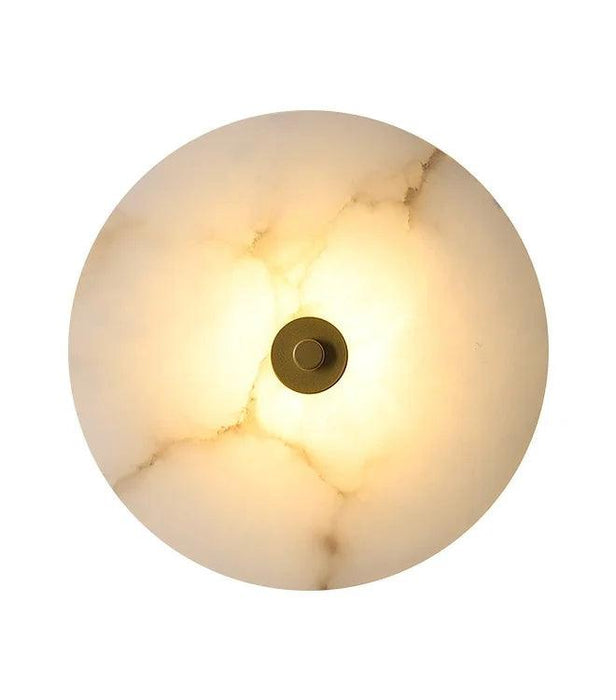 LED Marble Disc Simple Modern Wall Light.