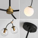 LED Creative Modern Molecular Design Pendant Light.