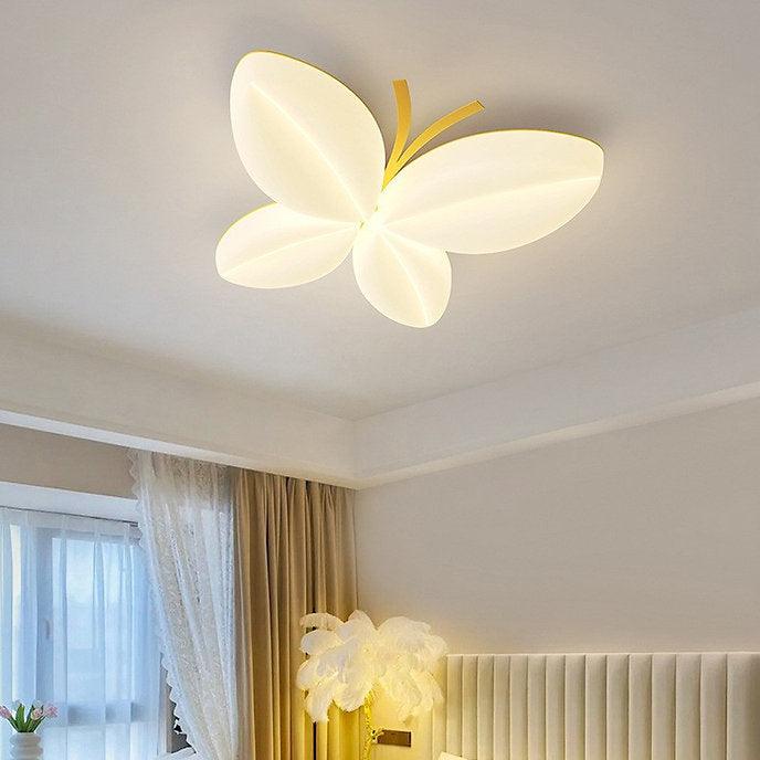 LED Modern PE Butterfly Design Children Ceiling Light.